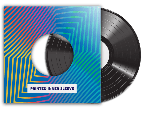 printed inner vinyl sleeves