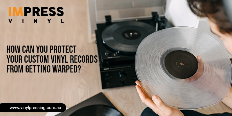 Warped Vinyl Record
