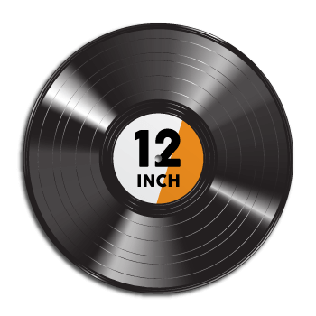 12-inch customized vinyl record in Melbourne