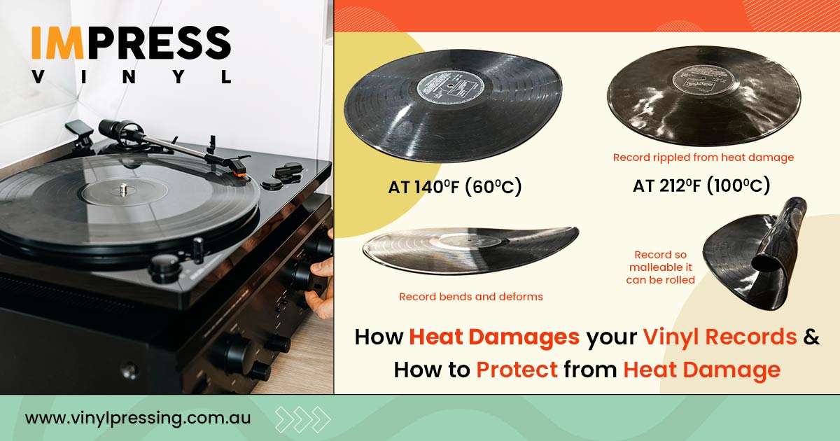 Protect Vinyl Record from Heat Damage