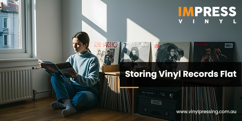 Storing Vinyl Records Flat