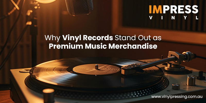 Vinyl Records Stand Out as Premium Music Merchandise