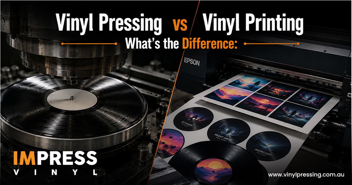 Vinyl Pressing vs Vinyl Printing