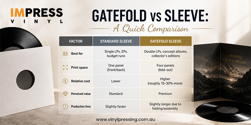 Gatefold vs Sleeve: A Quick Comparison Gatefold vs Sleeve: A Quick Comparison