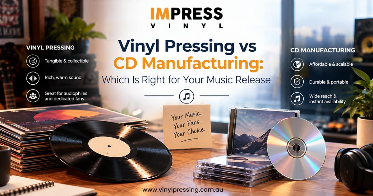 Vinyl Pressing vs CD Manufacturing